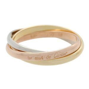 Cartier Trinity Au750 Ring Size 9.5